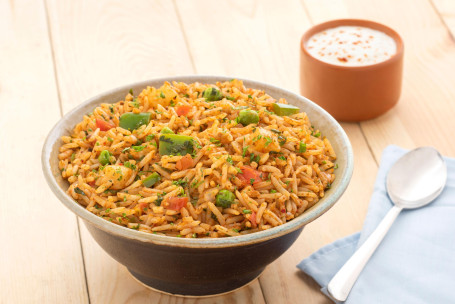 Mumbai Tawa Pulao Z Raitą