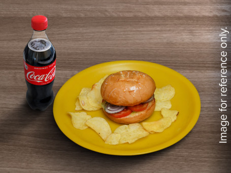 Vegetable Burger Coke (500 Ml)