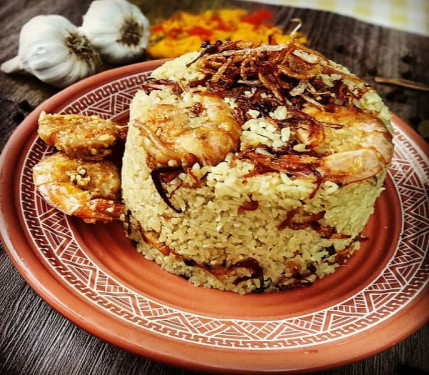 Bangladeshi Style Chingri Pulao