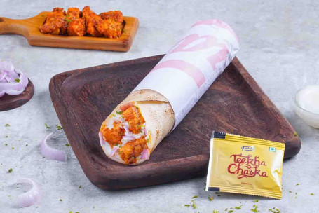 Wrap Tikka Z Kurczakiem Z Roztopionego Sera