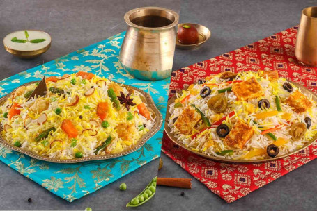 Veg Biryani (Subz-E-Biryani, Porcje - 1-2) Paneer Veg Biryani (Paneer Subz, Porcje - 1-2)