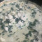 Egg White Omelette With Spinach And Feta.