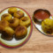 Litti Chokha With Lahsun Chutney [4Pieces]