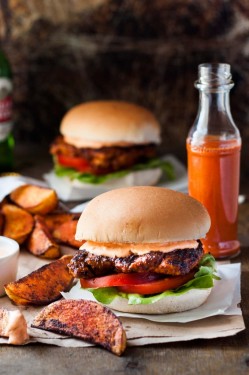 Duży Chickenburger