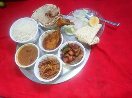 Chicken Thali Special Serves 2