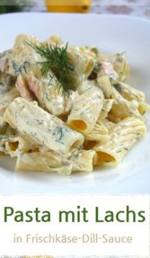 Rigatoni Lachs