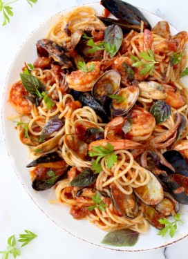 Spaghetti Z Frutti Di Mare