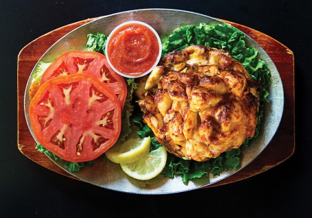 Sizzling Blue Crab Cakes