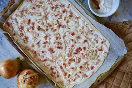 Flammkuchen Elsäßer Art