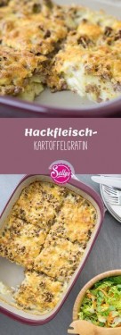 Kartoffelauflauf Schinken