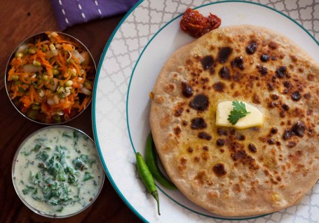 Aloo Faszerowana Paratha