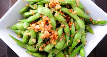 Czosnkowe Edamame