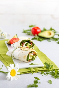 Wegetariański Wrap