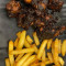 Barbeque Chicken With French Fries