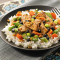 Chicken Veg On Steam Rice