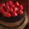 Chocolate Belgian Strawberry Cake (1Lb)