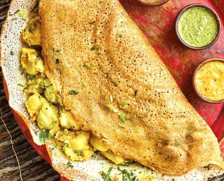 Masala Dosa (1 Pcs) (1 Plate)