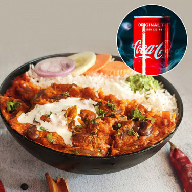 Rajma Masala With Rice Cold Drink Combo