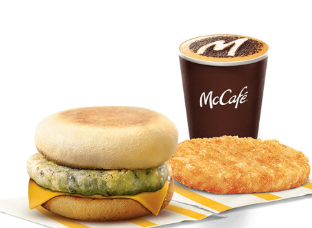 Veg Mcmuffin 3 Pc Meal