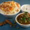 Ghee Rice Mutton Curry Combo