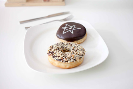 Coffee Roasted Almonds Donut