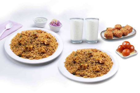 Święto Paneer Dum Biryani (Hyderabadi)