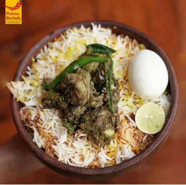 Hyderabadi Green Chicken Biryani