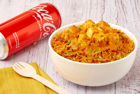 Paneer Makhani Biryani Coca Cola (330 Ml)