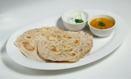 Chapati With Channa Masala (2 Pcs)