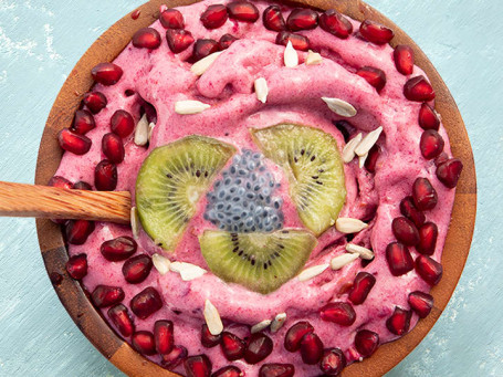 Red Sunflower Smoothie Bowl Vegan