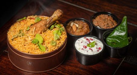 Bvk Kozhi Biryani Chicken Regular Pack Serves 1-2