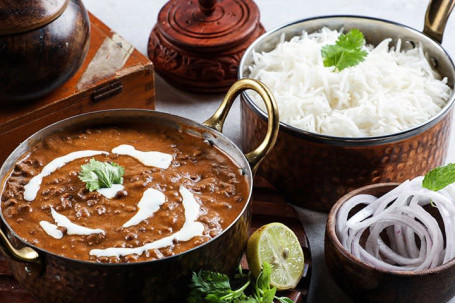 Ryż Na Parze (200 G) I Dal Makhani (285 G)