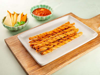 Paprika And Parmesan Cheese Straws