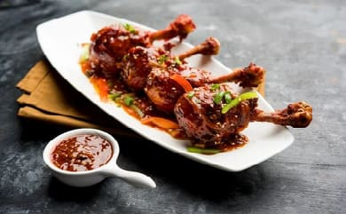 Chinese Chicken Lollipop Saucy [5 Pcs]