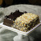 Eggless Choco Nut Brownie Cake