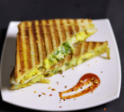 Paneer Corn Mayo Grilled Sandwich