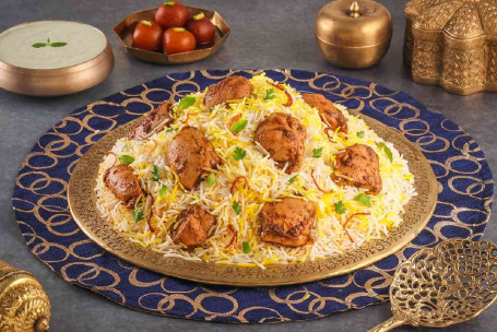 Lazeez Bhuna Murgh [Chicken Dum Biryani Bez Kości Porcja 4]