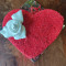 Red Velvet Cake Heart Shape