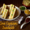 Cheese Corn Capsicum Grill Sandwich