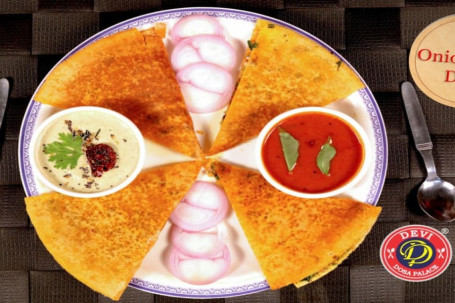 Cheese Paneer Onion Sada Dosa