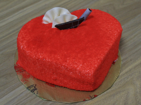 Red Velvet Heart Shape