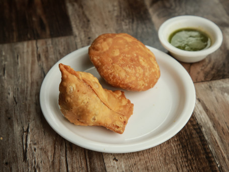 Samosa Kachori Mixed (1 Plate 2 Pieces]