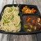 Chilli Paneer Gravy And Veg Hakka Noodles