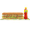 Rs 10 Lipton Ice Tea Pet Bottle 350 Ml With Veg Footlongs Combo 30Cm, 12 Inch