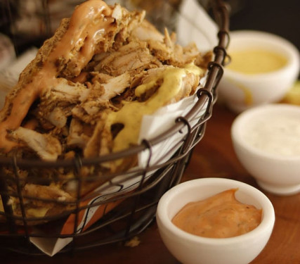 Herby Chicken Doner, Fries, Your Choice Of Cooler