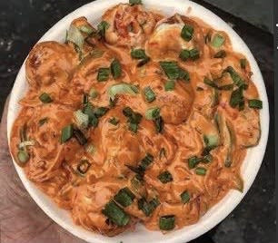 Paneer Makhani Momos Chaat