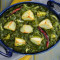 Lasooni Palak Paneer With 3 Ghee Chapati