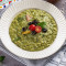 Palak Dal Khichdi With Fruits N Curd)