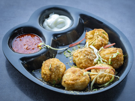 Paneer Tikka Fried Dim Sums (8 Pcs)