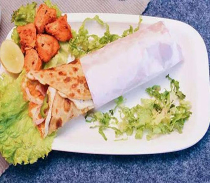 Chicken Malai Tika Roll